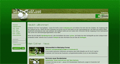 Desktop Screenshot of mein-golf.net